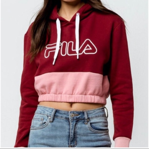 Fila crop top hoodie - Picture 7 of 9